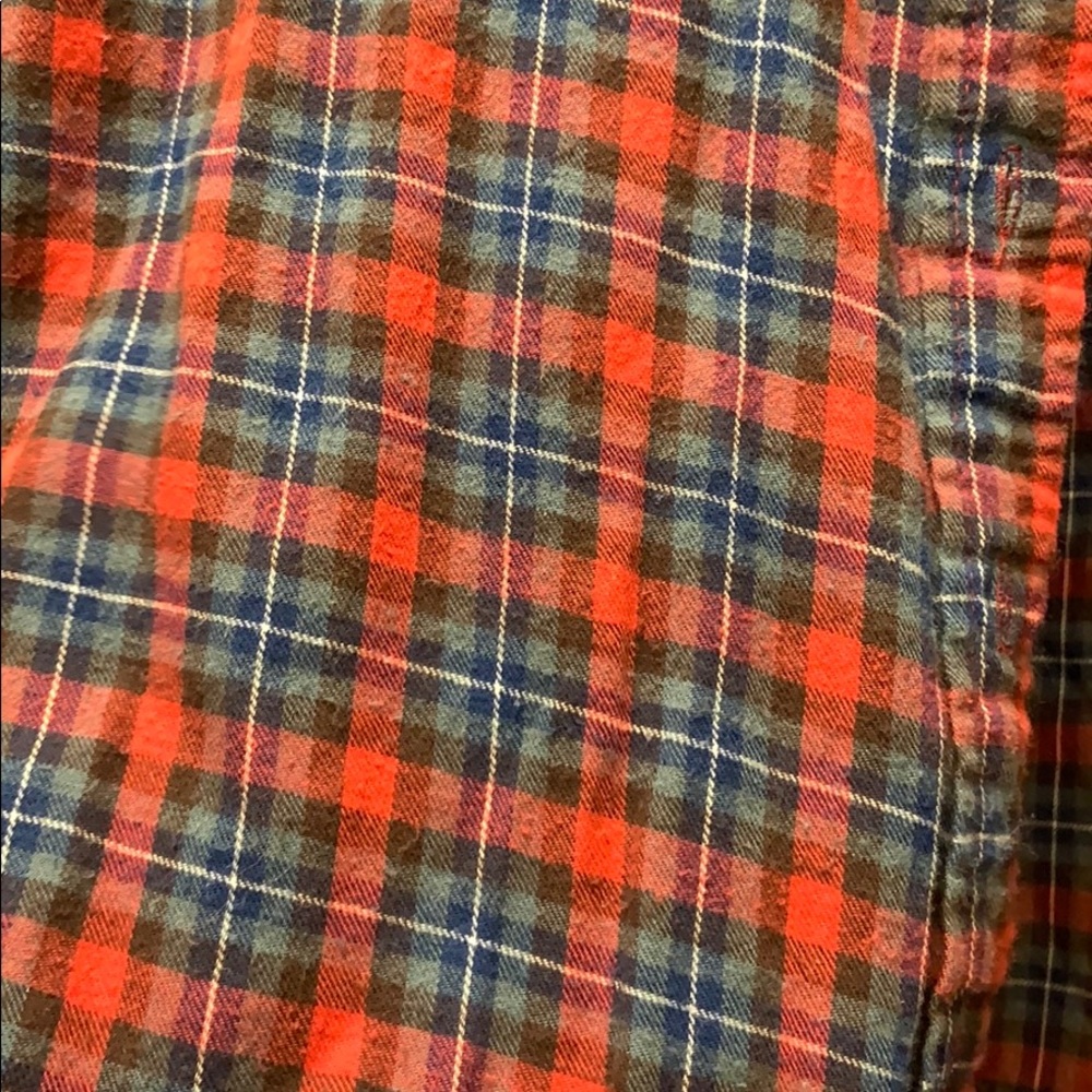 Plaid Button Down Top - image 4